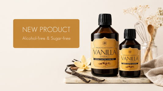 Discover Our New Madagascar Bourbon Vanilla Extract – Alcohol Free & Sugar Free