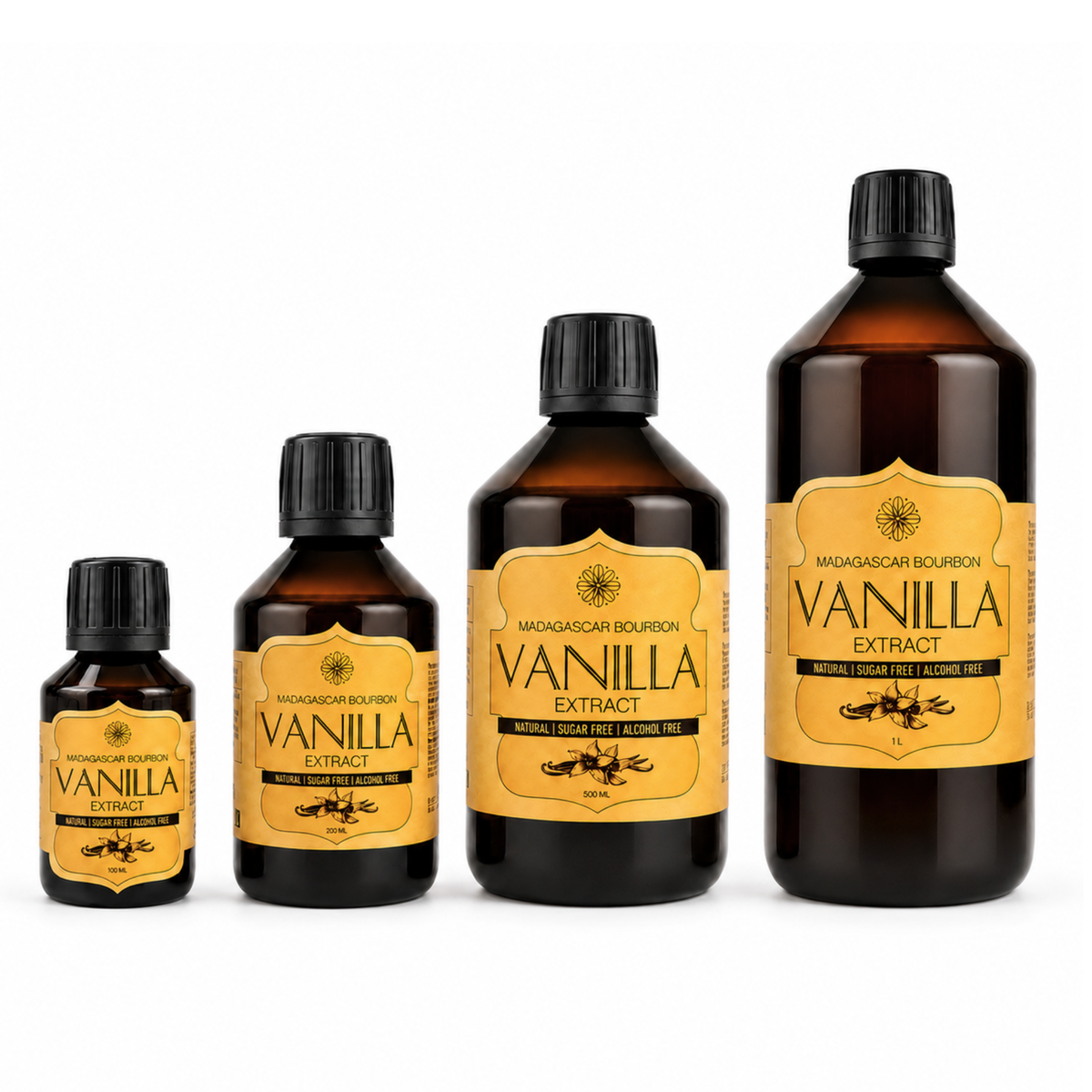 Bourbon Vanilla Alcohol-free Extract